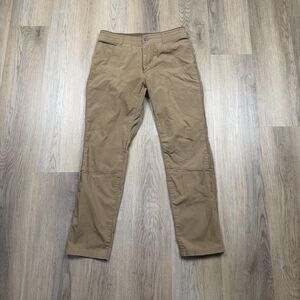 Kuhl Free Radikl Pants Mens 30x30 Brown Stretch Outdoor Hiking Casual Comfort